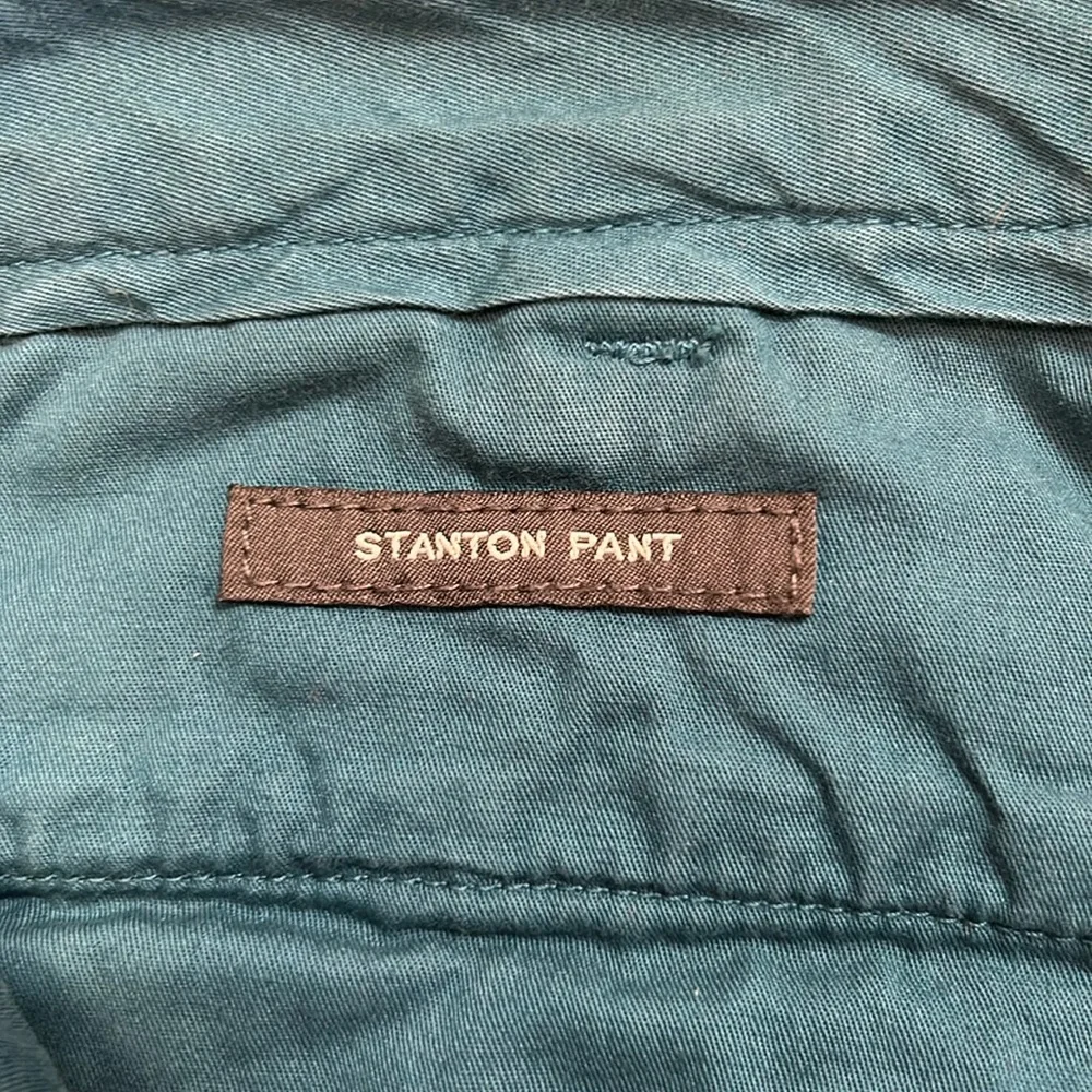 J. Crew Stanton Chino Pants Cotton Twill Trousers Classic Fit Business Teal 33‎